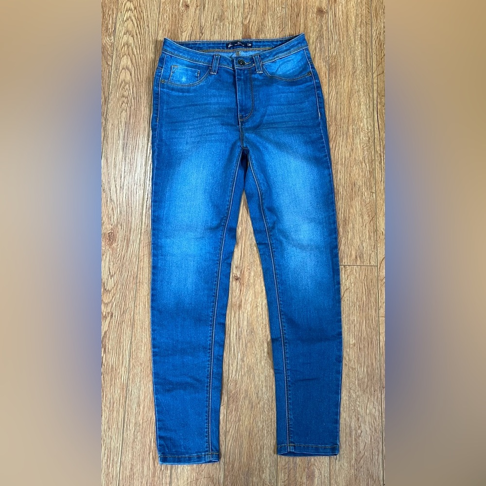 Flying machine jeans size 28 tapered blue jeans